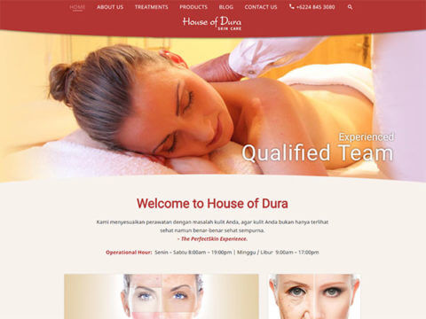 House of Dura Thumbnail website